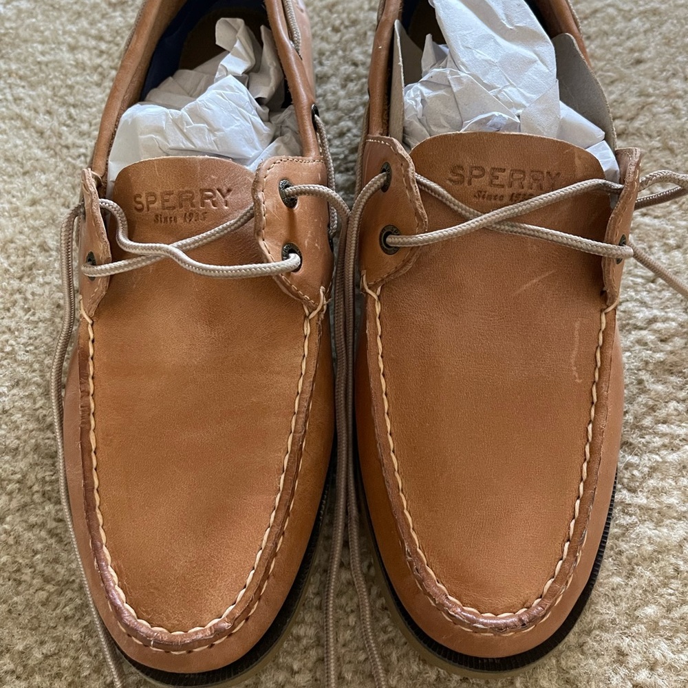 New In Box Sperry Leeward Boat Shoes Size 11.5 Medium Width